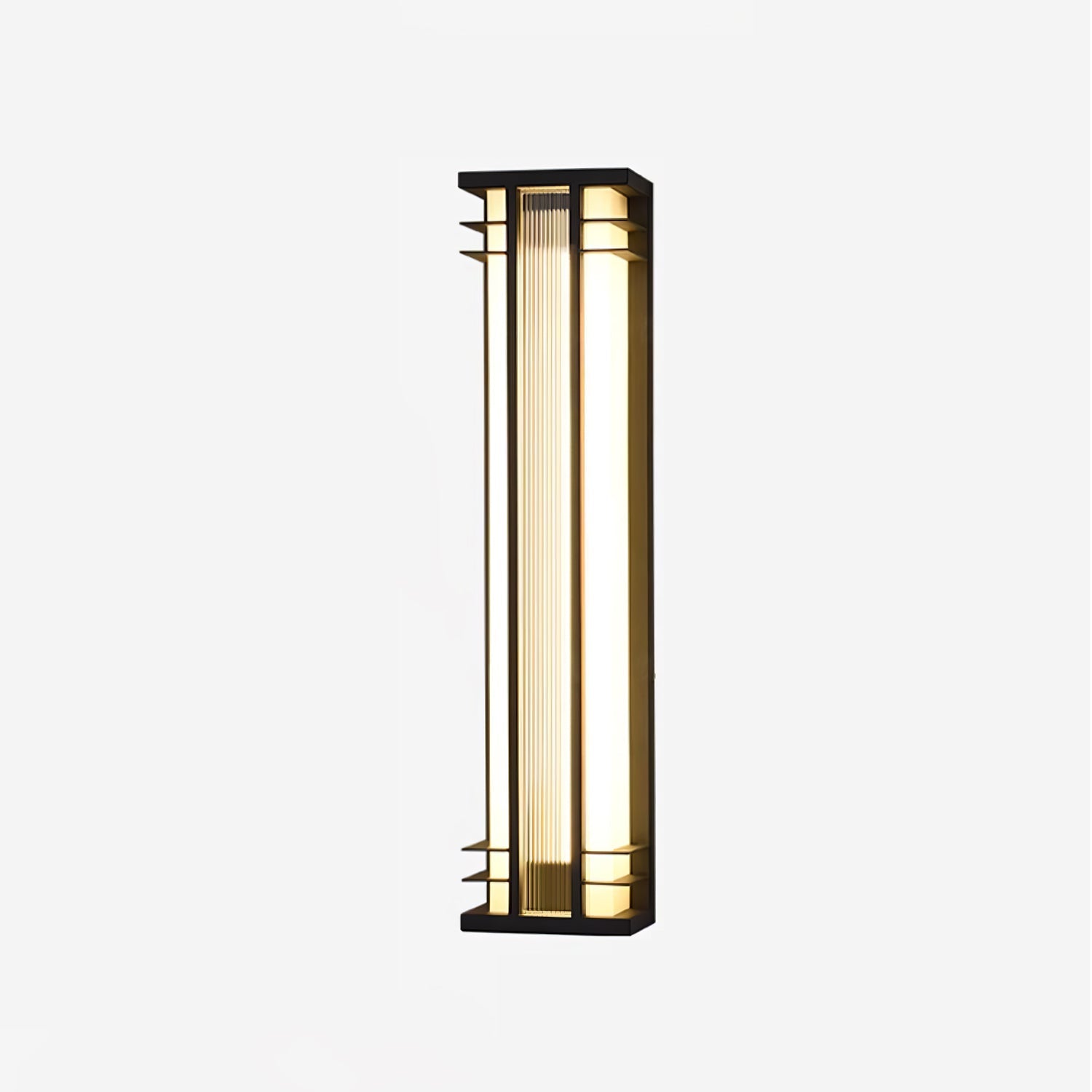 Vertical Stainless Steel Contemporary Wall Light
