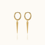 Load image into Gallery viewer, Kamala Angular Spike Earrings