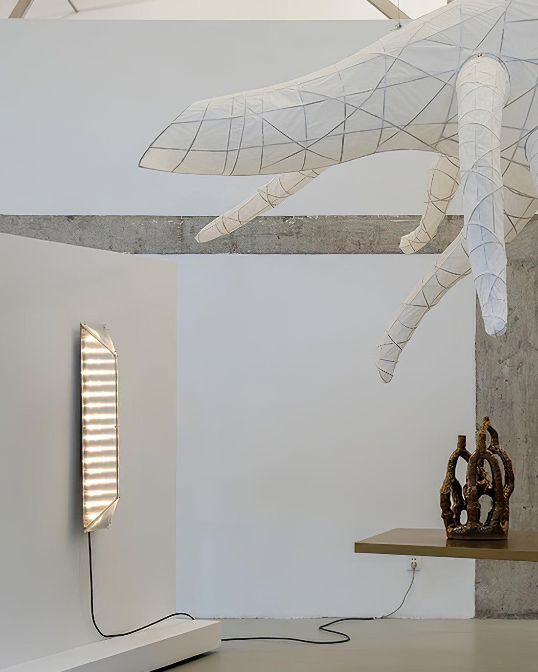 Patterned Glass Gothic Inspired Wall Lamp