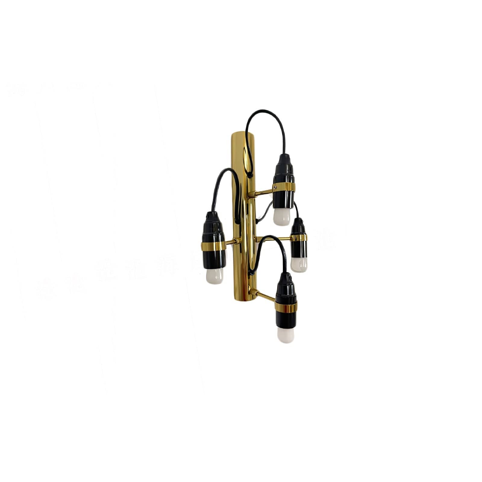 Mirror Polished Steel Contemporary Wall Lamp