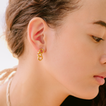 Load image into Gallery viewer, Lee Gold Chain Earring