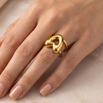 Load image into Gallery viewer, Puffy Letter Ring