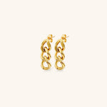 Load image into Gallery viewer, Lee Gold Chain Earring