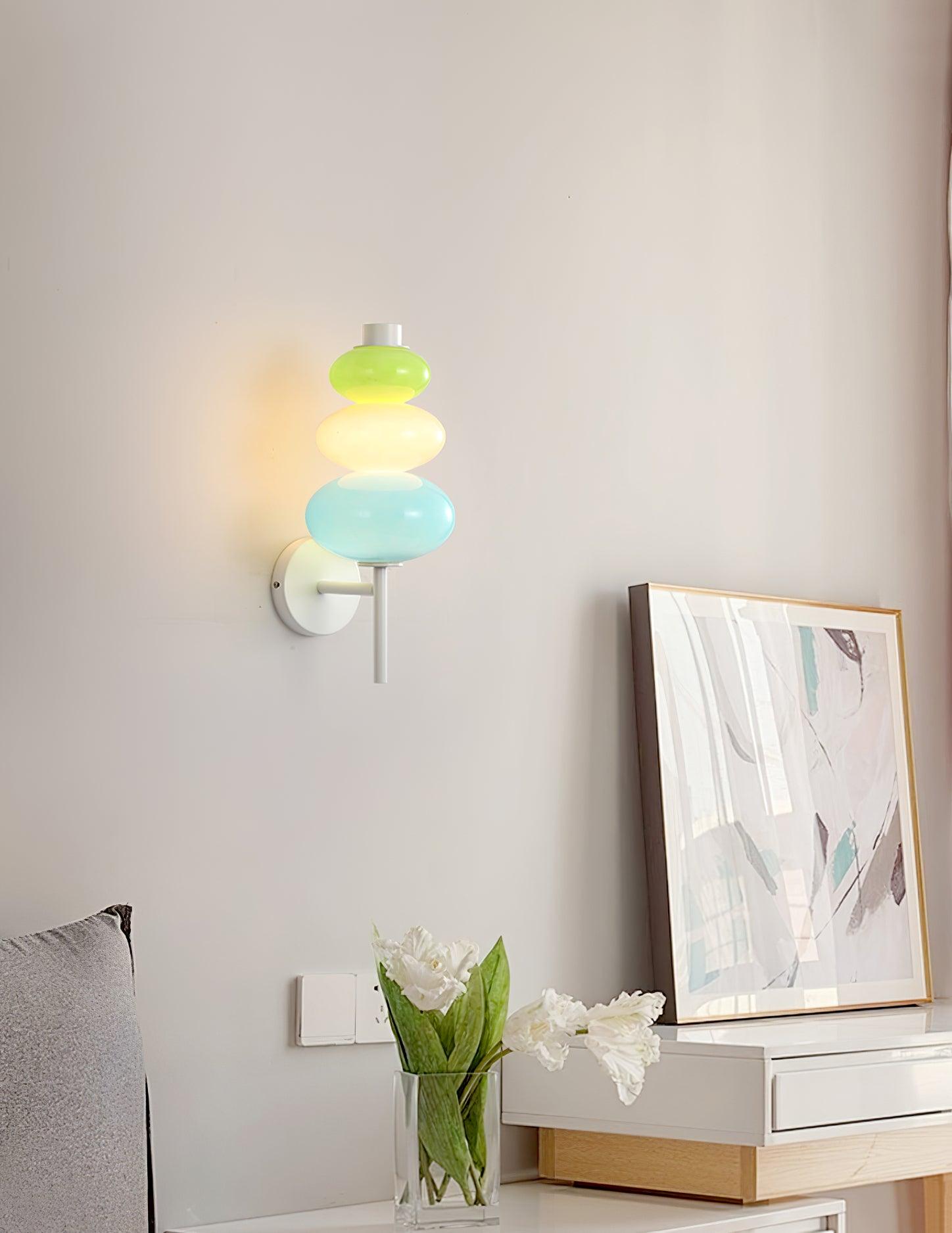Glass Lantern Nordic Inspired Wall Sconce