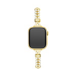 Load image into Gallery viewer, Luxury Metal Pearly Apple Watch Bands for Women