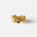 Load image into Gallery viewer, Dainty Floral Wrap Ring
