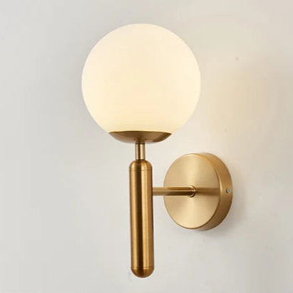 Nordic Modern Glass Ball Wall Lamp Light Fixture