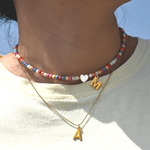 Load image into Gallery viewer, Azurea Initial Necklace