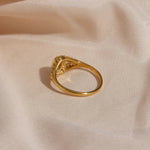 Load image into Gallery viewer, 18k Vintage Inspired Pearl Ring
