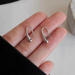 Load image into Gallery viewer, S925 Dainty Droplet Hook Earrings