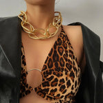 Load image into Gallery viewer, Kynéva Chain Collar Chunky Necklace