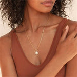 Load image into Gallery viewer, Angelika Pearl Chain Necklace