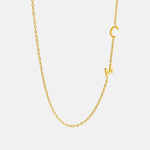 Load image into Gallery viewer, Minimal Duo Initial Necklace
