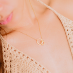 Load image into Gallery viewer, Isabelle Gold Hoop Chain