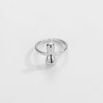 Load image into Gallery viewer, Cute Bubble Letter Initial Ring