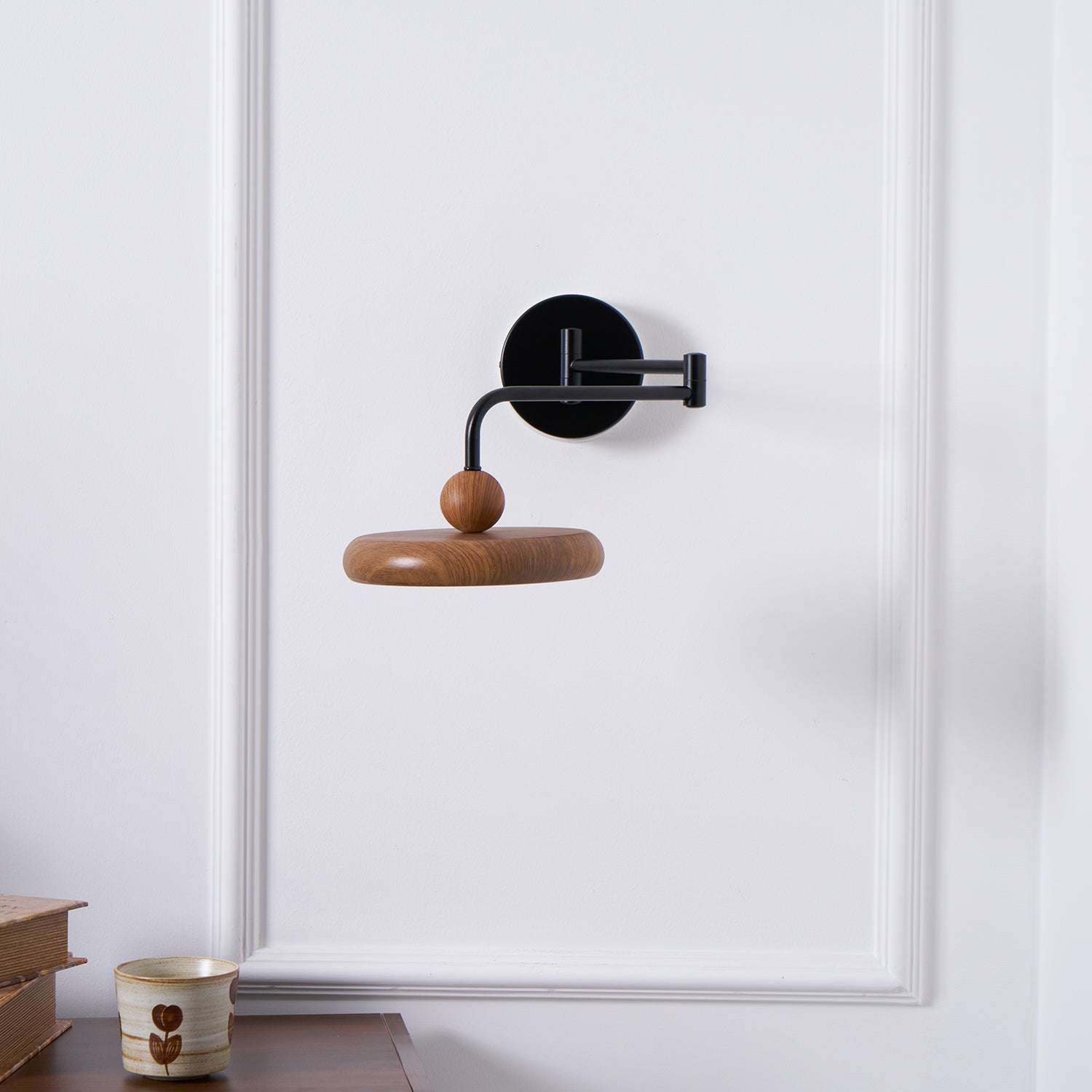 Swing Arm Contemporary Adjustable Wall Light