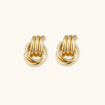 Load image into Gallery viewer, Lena Layered Hoop Earrings
