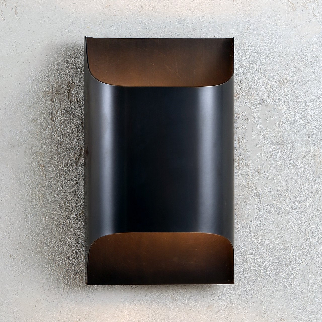 Circular Brass Nordic Inspired Wall Sconce