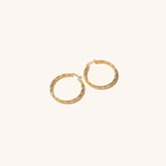 Load image into Gallery viewer, Zephy Twisted Hoop Earrings