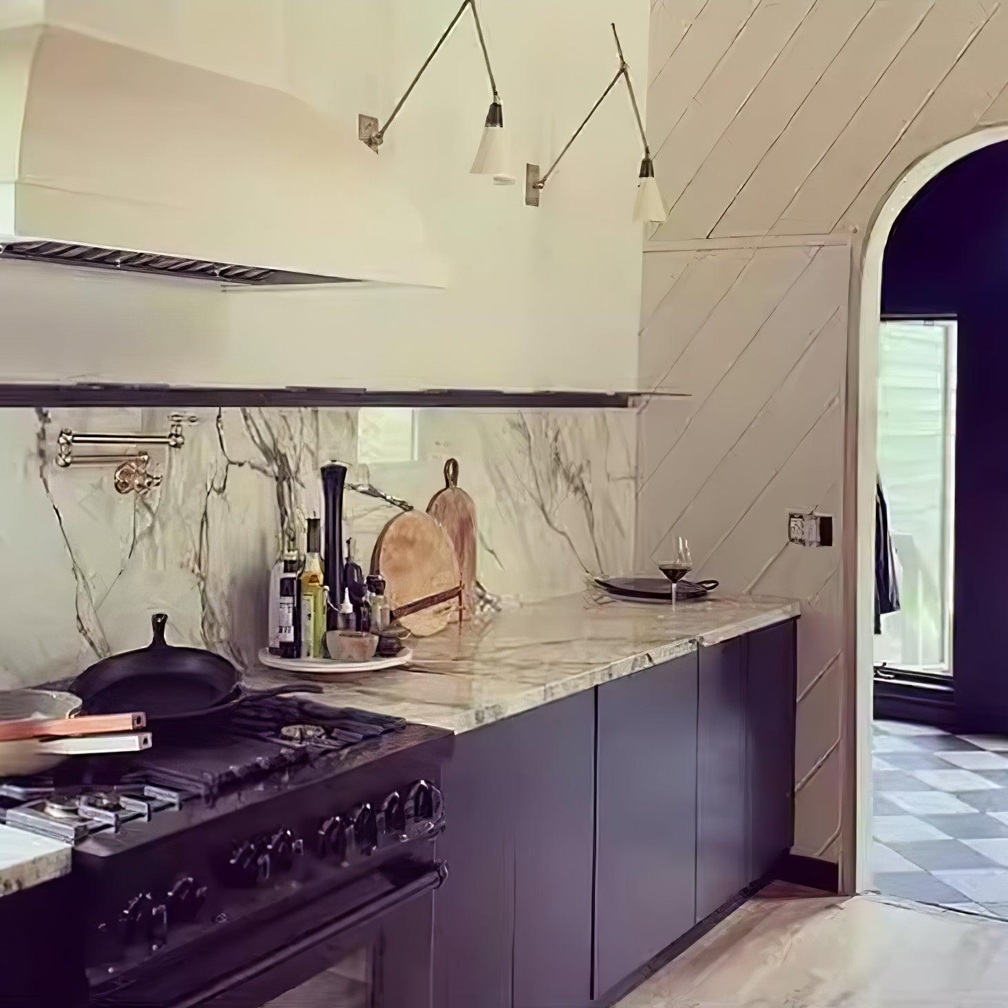 Edge Angled Shade Midcentury Inspired Wall Lamp