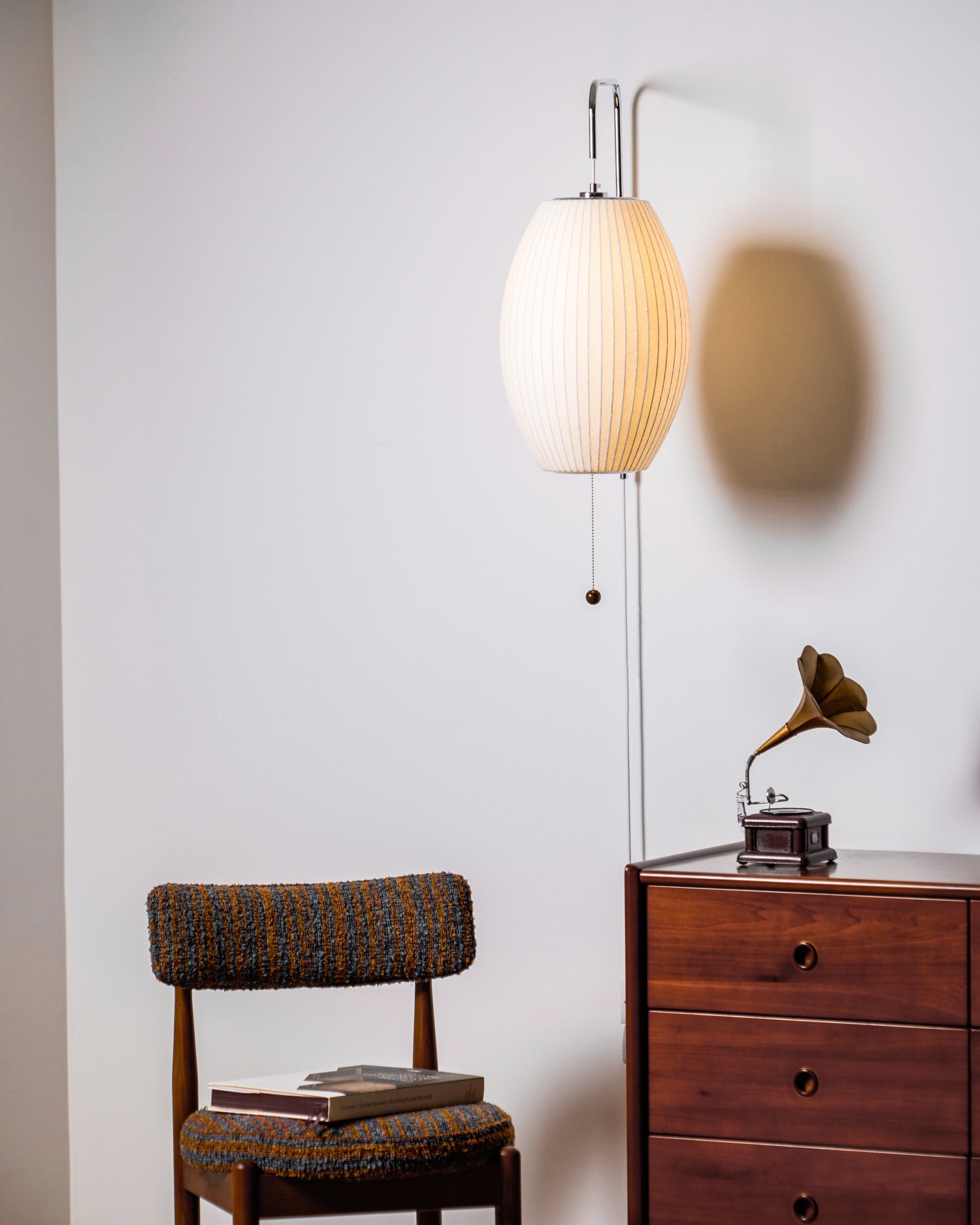 Spherical Contemporary Wall Sconce Swivel Arm