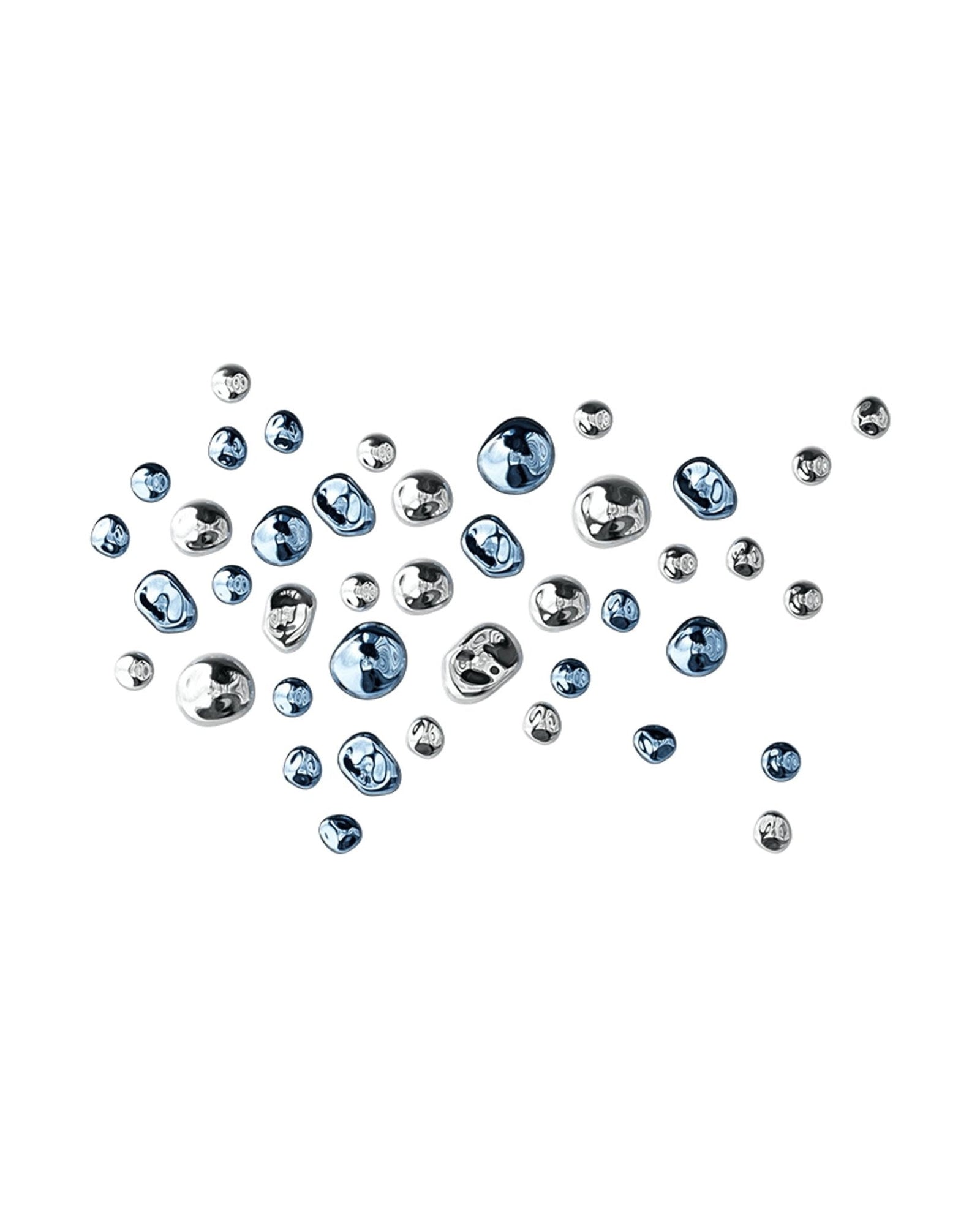 Handblown Crystal Gold Finish Wall Sconce