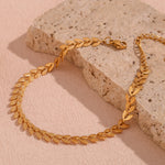 Load image into Gallery viewer, Delaida Gold Leaf Bracelet
