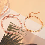 Load image into Gallery viewer, Personalized Family Names Paperclip Bracelet