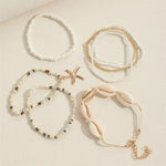 Load image into Gallery viewer, 7pc Boho Beach Bracelet Stack