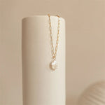 Load image into Gallery viewer, Angelika Pearl Chain Necklace