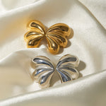 Load image into Gallery viewer, Mika Gold Butterfly Earrings