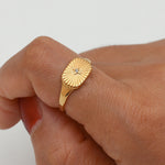 Load image into Gallery viewer, Aglaia Gold Sun Ring