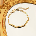 Load image into Gallery viewer, Personalized Family Names Paperclip Bracelet