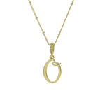 Load image into Gallery viewer, Elegant Cursive Font Satellite Chain Initial Necklace