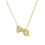 Load image into Gallery viewer, Elegant Statement Love Letter Initial Necklace