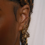 Load image into Gallery viewer, Salacia Triangle Hoop Earrings