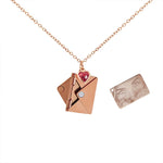 Load image into Gallery viewer, Aide-Mémoire Envelope Necklace