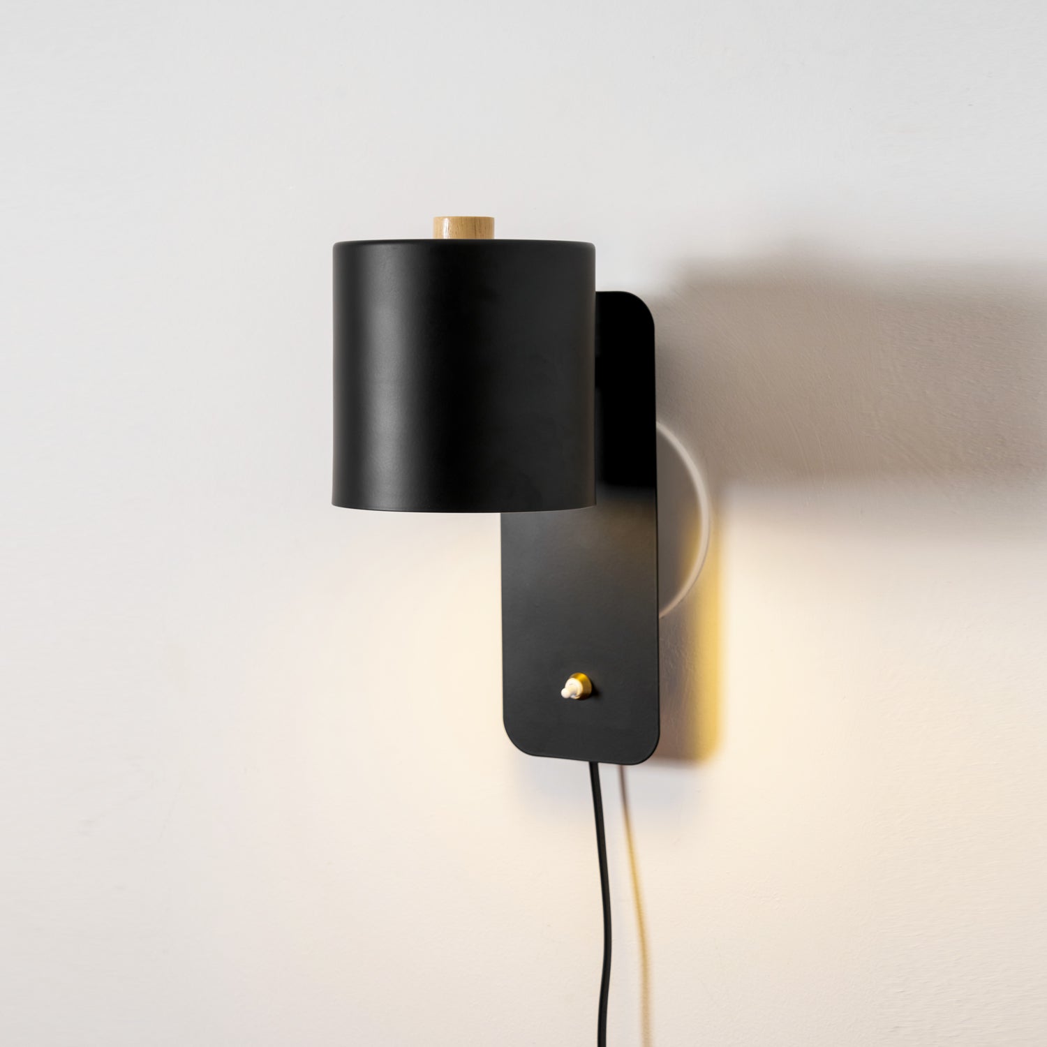 Cylinder Scandinavian Inspired Wall Sconce