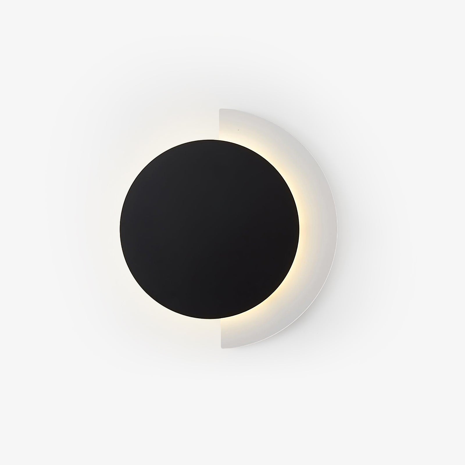 Rounded Sculptural Art Glass Finish Wall Sconce