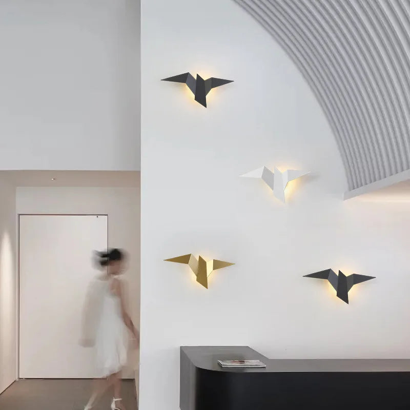 Nordic Bird Wall Lamps Light Fixture