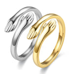 Load image into Gallery viewer, Love Warm Embrace Hug Ring