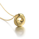 Load image into Gallery viewer, Puffy Letter Necklace