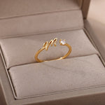 Load image into Gallery viewer, Selvola Letter Ring