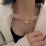 Load image into Gallery viewer, Love Heart Chain Necklace