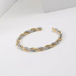Load image into Gallery viewer, Classy Twist Cuff Bracelet