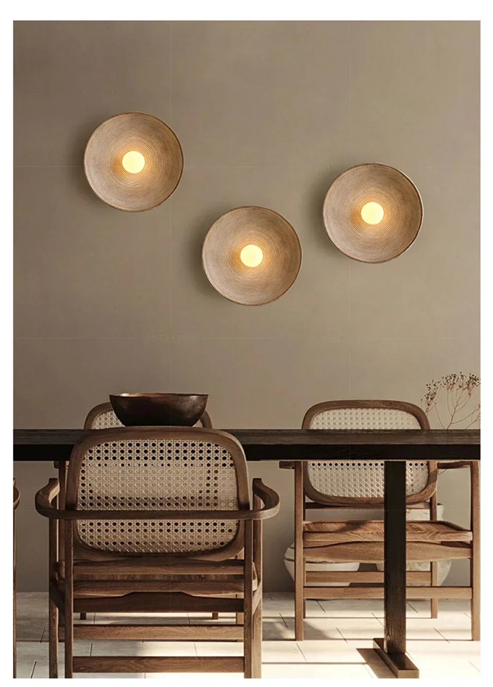 Retro Japanese Wall Lamp Fixture