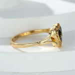 Load image into Gallery viewer, Antique Inspired Heart Ring