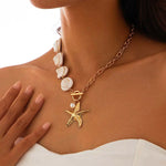 Load image into Gallery viewer, Bold Beach Sea Shell Bracelet and Necklaces