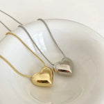 Load image into Gallery viewer, Love Heart Chain Necklace