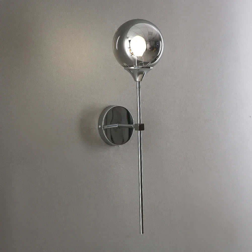 Glass Ball Indoor Wall Lamp Lighting Fixture